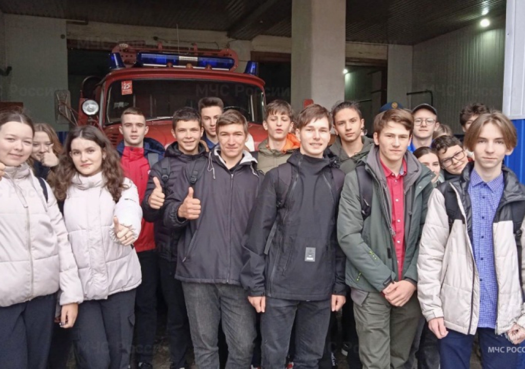 Познавательные экскурсии в пожарно-спасательные части региона