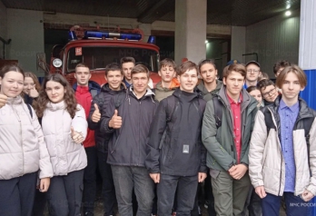 Познавательные экскурсии в пожарно-спасательные части региона